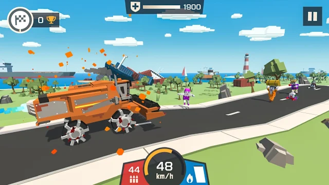 Zombie Derby: Pixel Survival screenshot 5