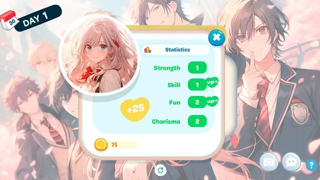 Love Anime Boys Club: Language and Date Zodiac Signs screenshot 3