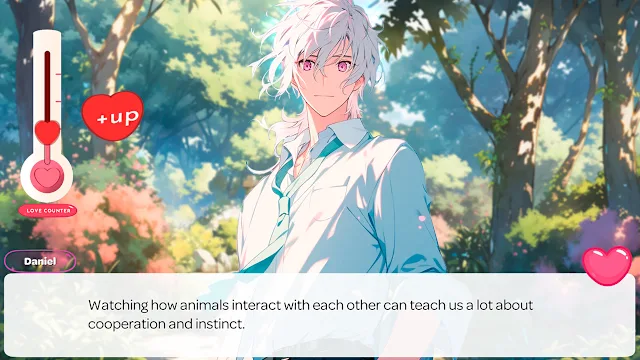 Love Anime Boys Club: Language and Date Zodiac Signs screenshot 0