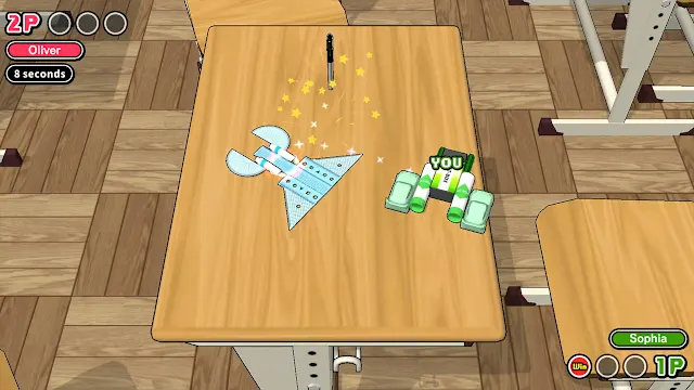 Eraser VS Ruler screenshot 0