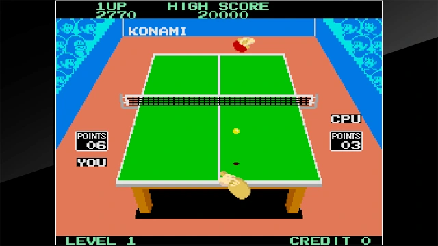 Arcade Archives KONAMI's TABLE TENNIS screenshot 3