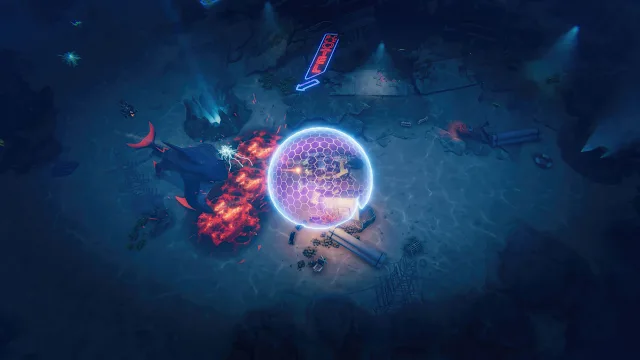 Ocean Keeper: Dome Survival Roguelike screenshot 1