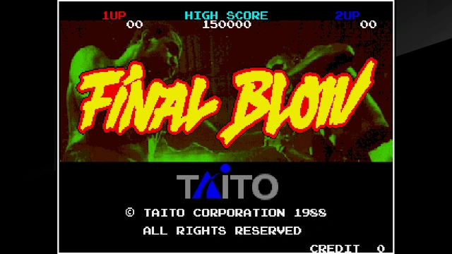 Arcade Archives FINAL BLOW screenshot 1