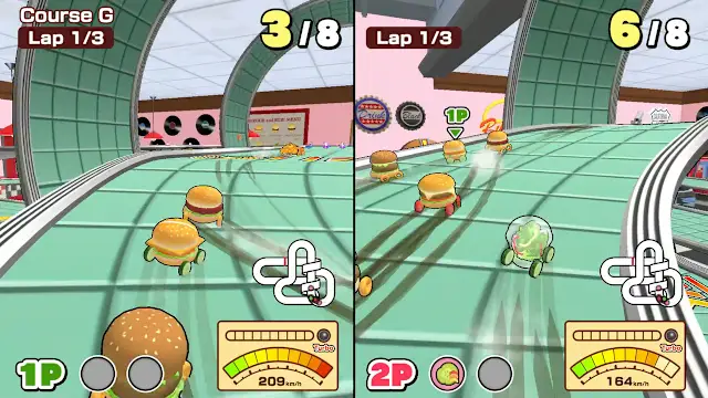 BURGER RACE screenshot 4
