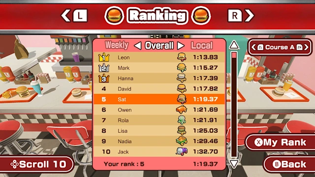 BURGER RACE screenshot 6