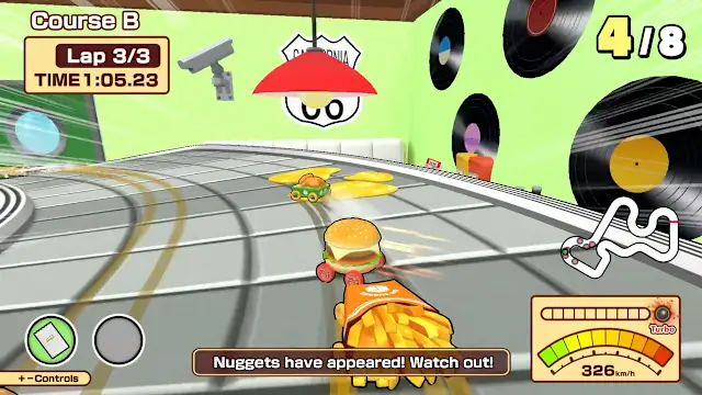 BURGER RACE screenshot 1