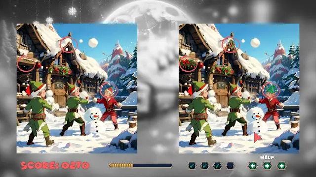 Spot The Difference Christmas screenshot 1