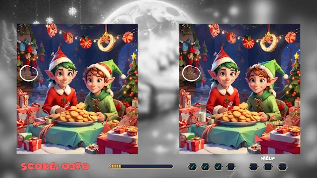 Spot The Difference Christmas screenshot 0