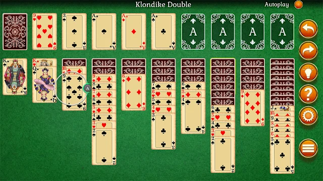 Perfect Klondike Solitaire screenshot 1