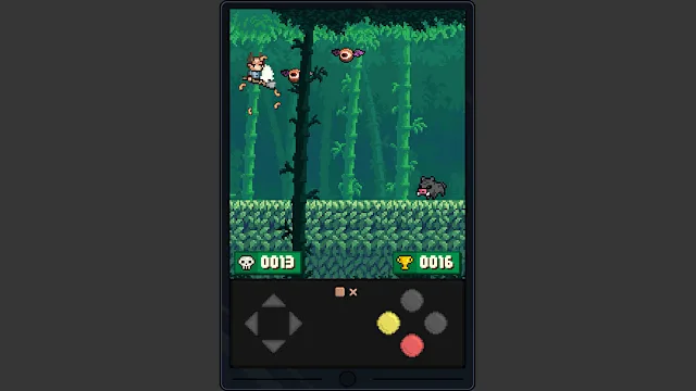 Bamboo Retro Run screenshot 1
