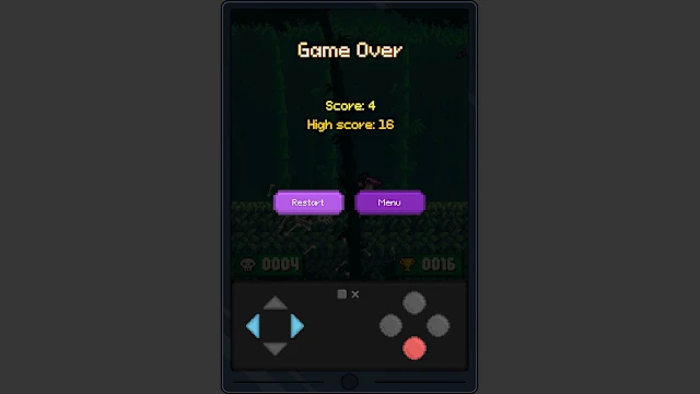 Bamboo Retro Run screenshot 2
