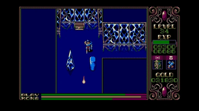 EGGCONSOLE Xak II PC-8801mkIISR screenshot 4