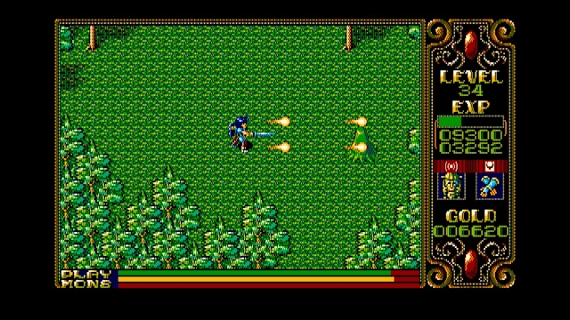 EGGCONSOLE Xak II PC-8801mkIISR screenshot 2