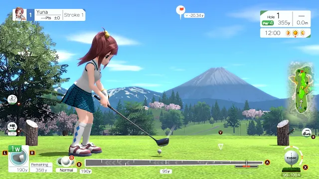 EVERYBODY'S GOLF HOT SHOTS screenshot 1
