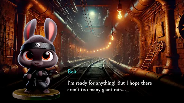 The Super Bunnies: Scarlet Wonder Ninjas screenshot 1