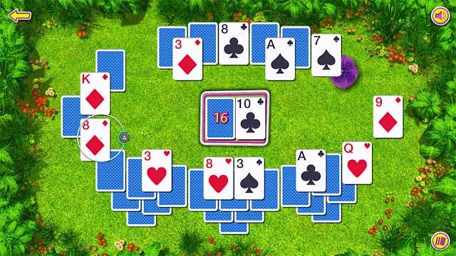 Summer Tri-Peaks Solitaire screenshot 4