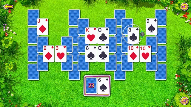 Summer Tri-Peaks Solitaire screenshot 3
