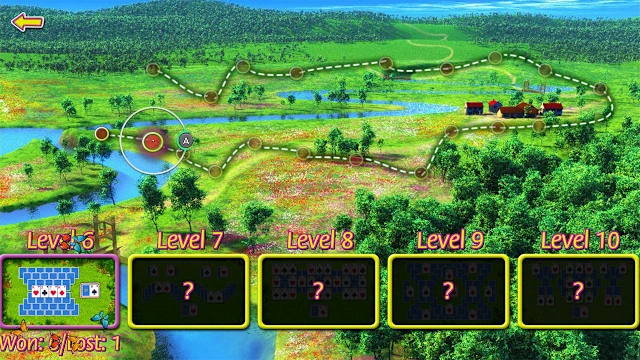 Summer Tri-Peaks Solitaire screenshot 0