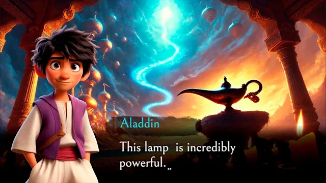 The Genie of the Wonderful Lamp screenshot 0