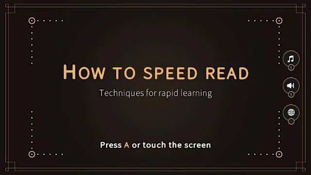 How to speed read: Techniques for rapid learning screenshot 0