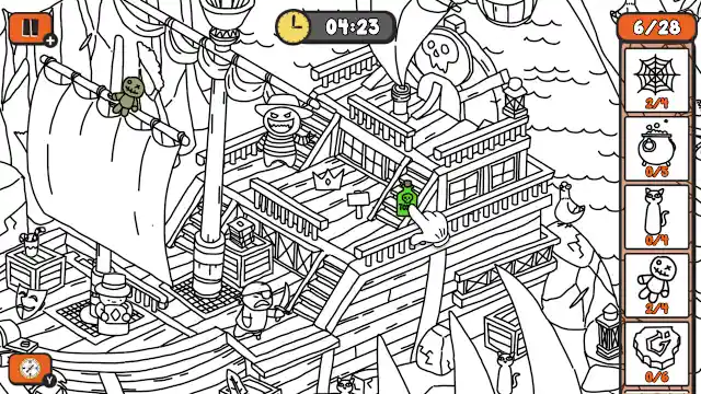 Doodle Hunt: Halloween Rush screenshot 0