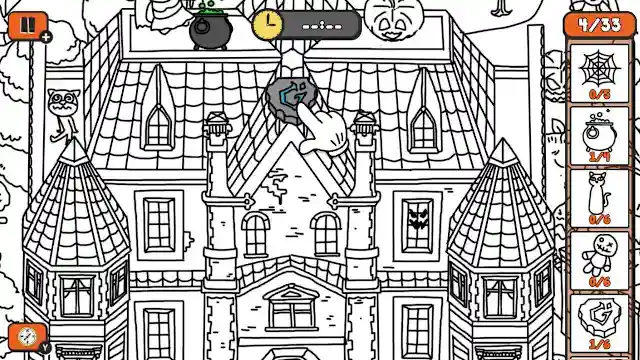 Doodle Hunt: Halloween Rush screenshot 1