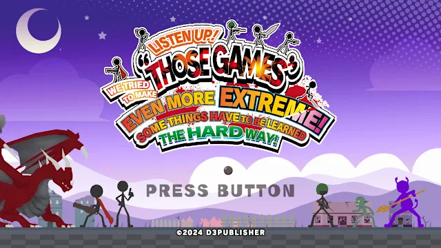 LISTEN UP! WE TRIED TO MAKE “THOSE GAMES” EVEN MORE EXTREME! SOME THINGS HAVE TO BE LEARNED THE HARD WAY! screenshot 5