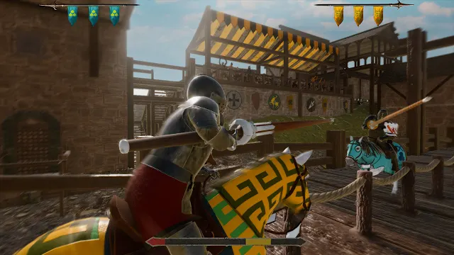 Mounted Knights Battle : Medieval Warrior Honor Simulator screenshot 5