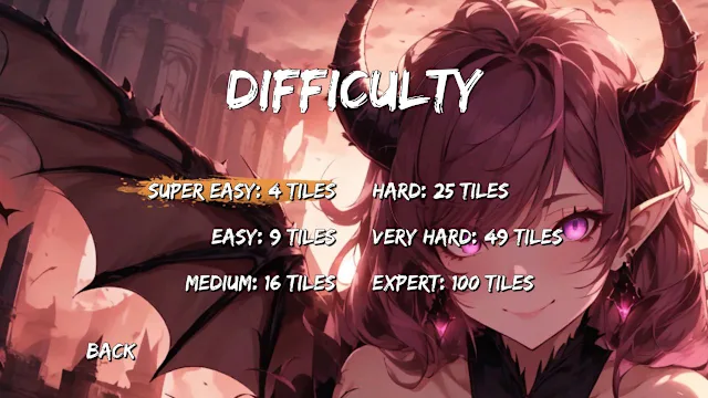 Dark Passion - Anime Match Puzzles screenshot 1