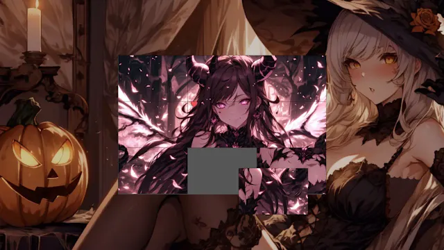 Mystic Beauty - Anime Shift Puzzles screenshot 0