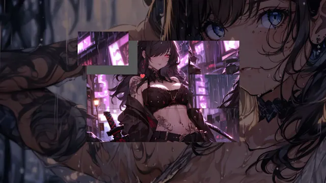 Wet Whispers - Anime Shift Puzzles screenshot 2