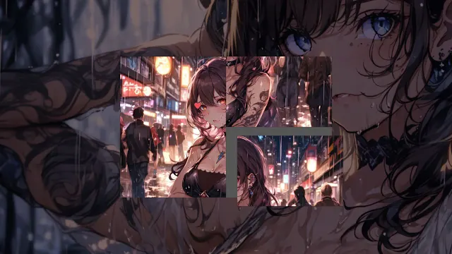 Wet Whispers - Anime Shift Puzzles screenshot 3