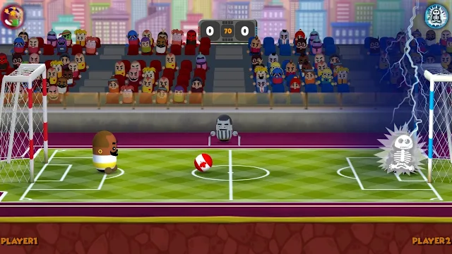 Football Stars: Head Ball Soccer Co-op Battle screenshot 4
