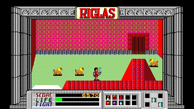 EGGCONSOLE RIGLAS PC-8801 screenshot 3