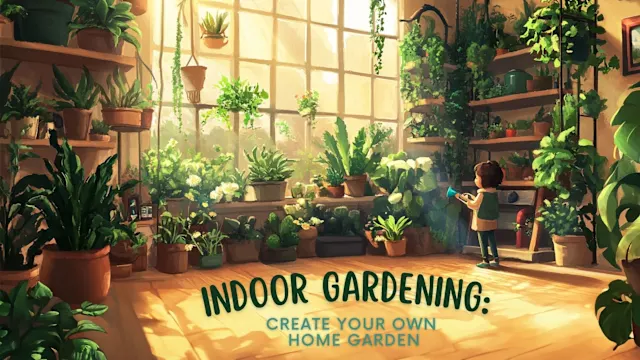 Indoor Gardening Create your own Home Garden
