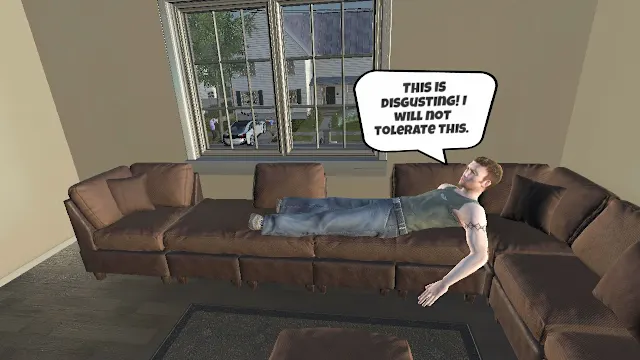 Angry Neighbor Simulator screenshot 0