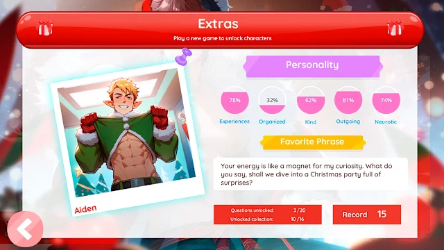 Anime Boys Dating: The night before Christmas and the tree screenshot 2