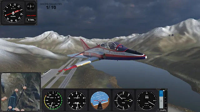 Pro Flight Simulator Deluxe screenshot 0