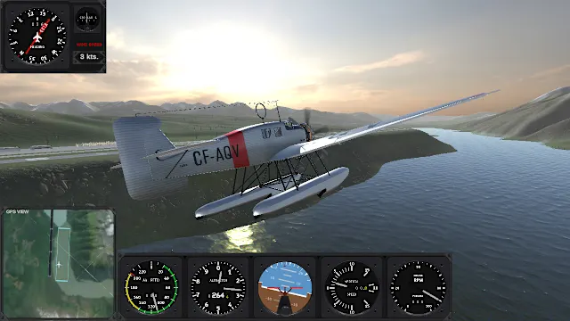 Pro Flight Simulator Deluxe screenshot 1