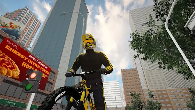 Food Courier: Bike Adventure screenshot 2