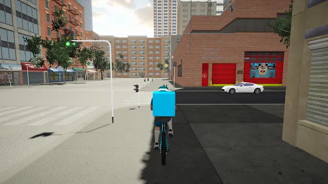 Food Courier: Bike Adventure screenshot 3