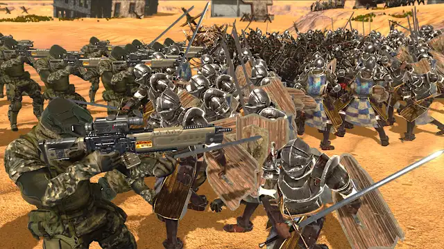 Warfront Tactics: Battlefield Chronicles Battle Simulator screenshot 1
