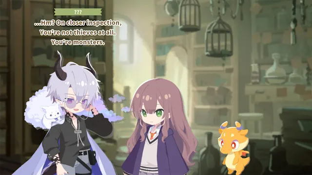 MONPIC -The Hatchling Meets a Girl- screenshot 3