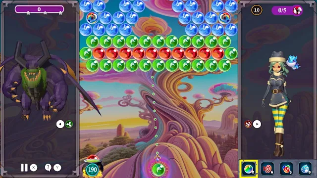Bubble Wizard Saga screenshot 2
