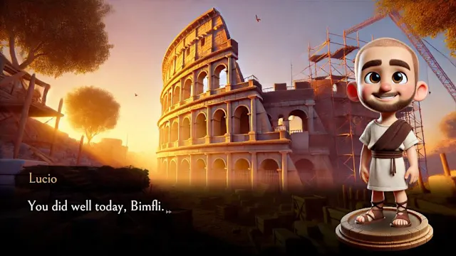 Bimfli & His Time Travels: Rome screenshot 1