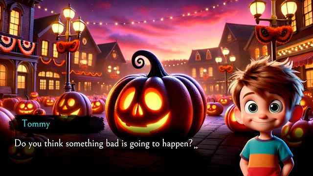 Glimmer and the Dark Halloween Pumpkin screenshot 2