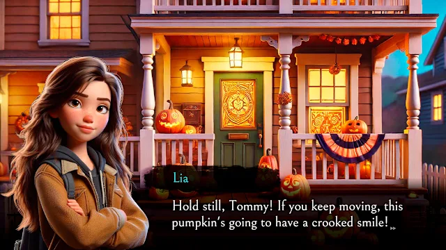 Glimmer and the Dark Halloween Pumpkin screenshot 0