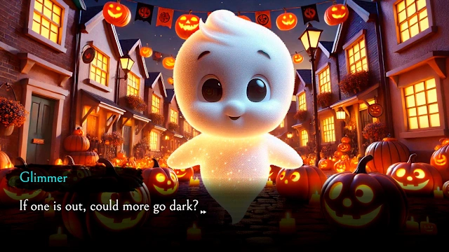Glimmer and the Dark Halloween Pumpkin screenshot 5