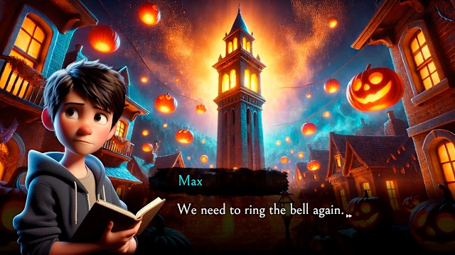 Glimmer and the Dark Halloween Pumpkin screenshot 3