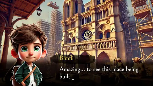 Bimfli & His Time Travels: Paris screenshot 0